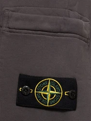 Cotton Logo Patch Shorts 