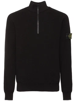 Cotton Polo Sweater 