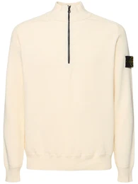 Cotton Polo Sweater