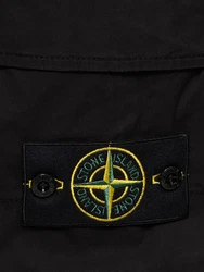 Stretch Cotton Logo Patch Shorts 