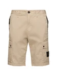 Stretch Cotton Logo Patch Shorts 