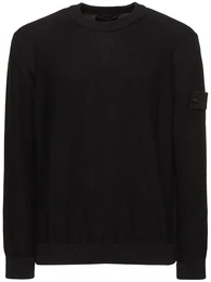 Crewneck Cotton & Cashmere Sweatshirt