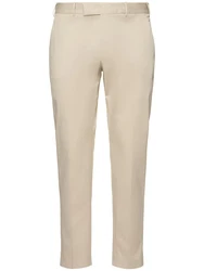 Hose Aus Stretch-baumwolltwill rebel 