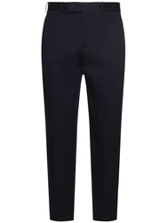 Hose Aus Stretch-baumwolltwill rebel Dunkelblau