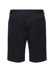 Shorts aus Stretch-Gabardine 