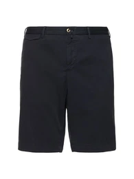 Shorts Aus Stretch-gabardine