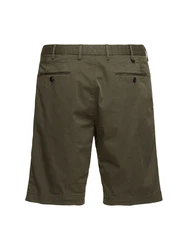 Shorts aus Stretch-Gabardine 