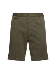 Shorts aus Stretch-Gabardine 