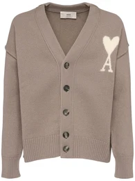 Strickjacke Aus Wolle Mit Adc-logo