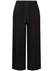Hose Mit Weitem Bein Aus Leinen 