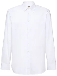 Hemd Aus Baumwolle Mit Button-down-logo 