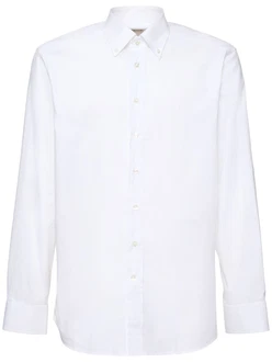 Hemd Aus Baumwolle Mit Button-down-logo 