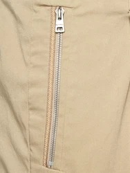 Hose Aus Baumwollmischung Beige