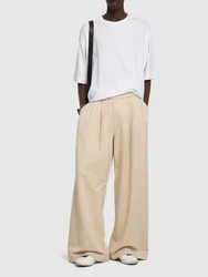 Hama Hose Mit Plisseedetails Beige