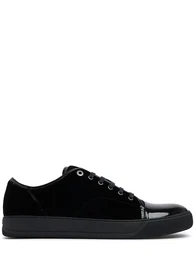 Sneakers Aus Leder Und Wildleder