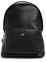 Lederrucksack Mit Logo