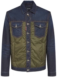 Geftterte Jacke Aus Denim