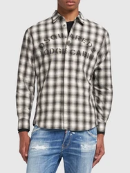 dsquared2 Baumwollshirt Mit Druck 