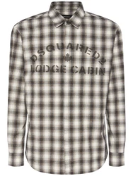 dsquared2 Baumwollshirt Mit Druck 