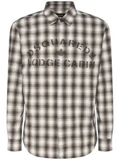 dsquared2 Baumwollshirt Mit Druck 