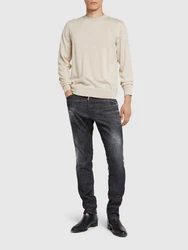 Pullover Aus Wollstrick 