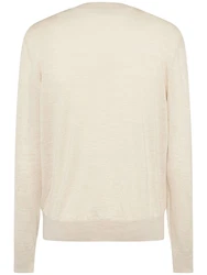 Pullover Aus Wollstrick 