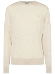 Pullover Aus Wollstrick 
