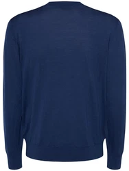 Pullover Aus Wollstrick 