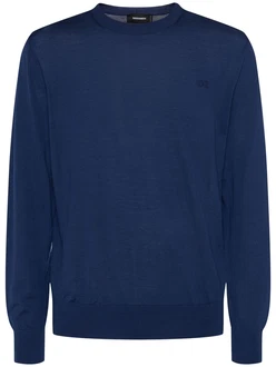 Pullover Aus Wollstrick