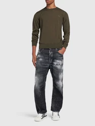 Pullover Aus Wollstrick 
