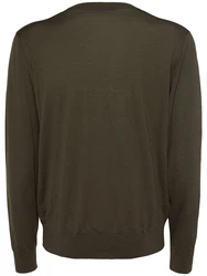 Pullover Aus Wollstrick 