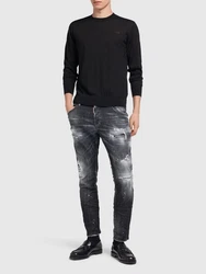 Pullover Aus Wollstrick 