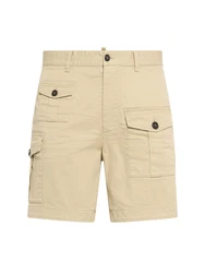 Cargohose Aus Stretch Baumwolle Sexy Beige