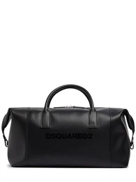 Reisetasche Aus Leder Mit Logo