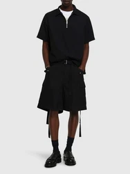 Shorts Aus Baumwolltwill 