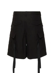 Shorts Aus Baumwolltwill 