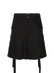 Shorts Aus Baumwolltwill 