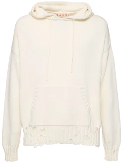Hooded Knit Sweater 