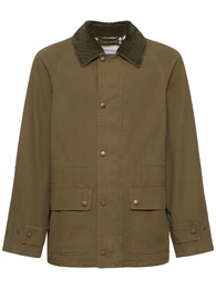 Garment Washed Short Field Jacket