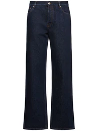 Denimjeans Mit Geradem Bein