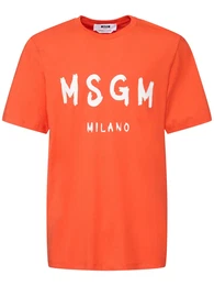 Logo Print Cotton Jersey T-shirt
