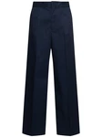 Cotton Blend Pants 