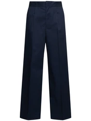 Cotton Blend Pants 