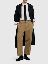 Garngefrbte Chinohose 