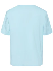 T-Shirt mit Druck Hellblau