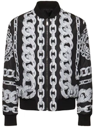 Wendejacke Aus Metallkette Mit Druck