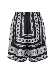 Bluse Aus Seidentwill Mit Druck