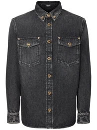 Hemd Aus Baumwolldenim