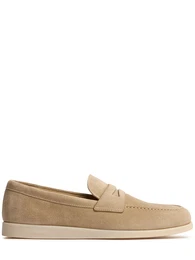 Loafer Aus Wildleder saddle