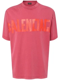 T-shirt Aus Baumwolle Mit Logo type Type